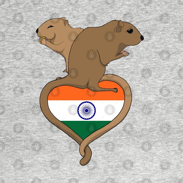 Gerbil India (light) by RampArt